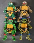 1991 Playmates TMNT Set Of 4 Talkin Turtles Vintage Teenage Mutant Ninja Turtles