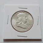 1956 GEM BU?  90% Silver Franklin Half  Dollar!!    Nice coin!   A242