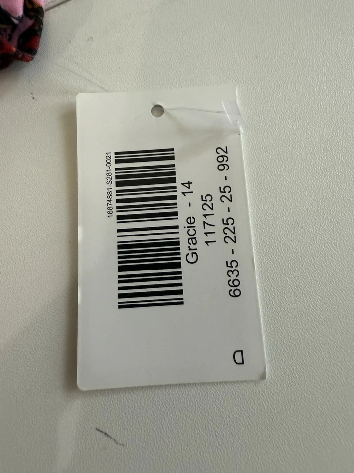 Lularoe Disney Belle Gracie Size 14 Kids Red Roses Pink NWT Beauty and the beast - Image 3 of 4