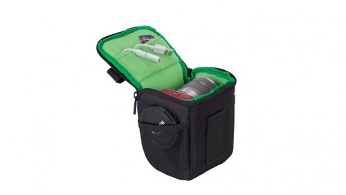 Rivacase 7412 SLR Digital Camera Bag Shoulder Carry Case For Sony Nikon Black - Picture 10 of 11