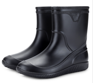 mens casual rain boots