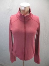 Under Armour All Season Gear Size M Womens Red Full Zip Pocket Track Jacket 804