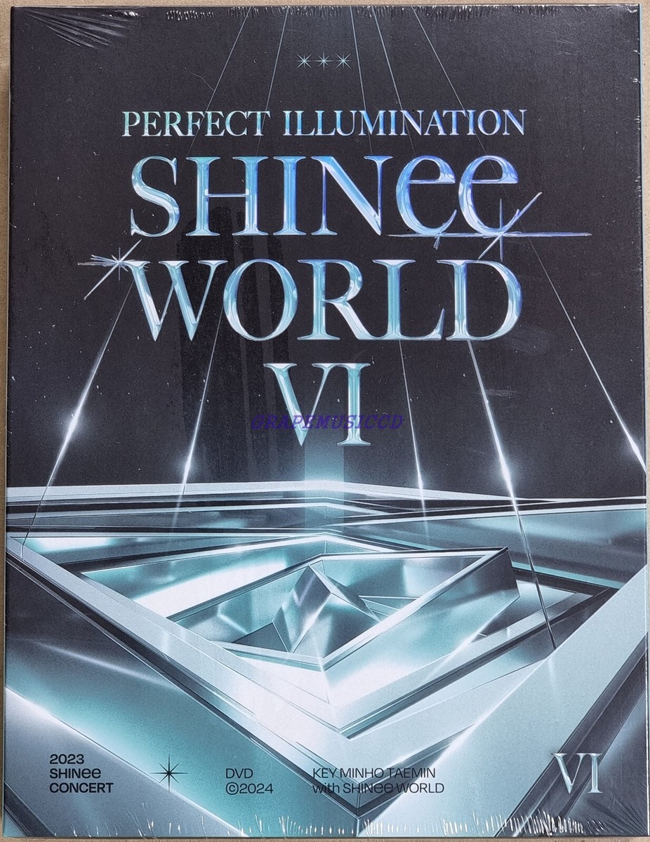 SHINee WORLD VI PERFECT ILLUMINATION in SEOUL DVD 2 DISC + 