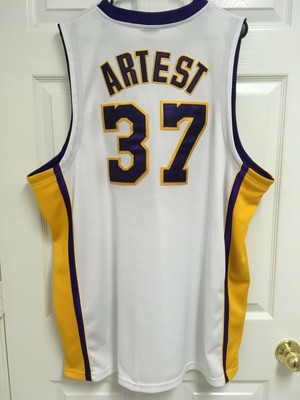 artest lakers jersey