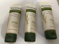3X Aveeno Daily Moisturizing Lotion 2.5 oz Nourishes Dry Skin Soothing Oats