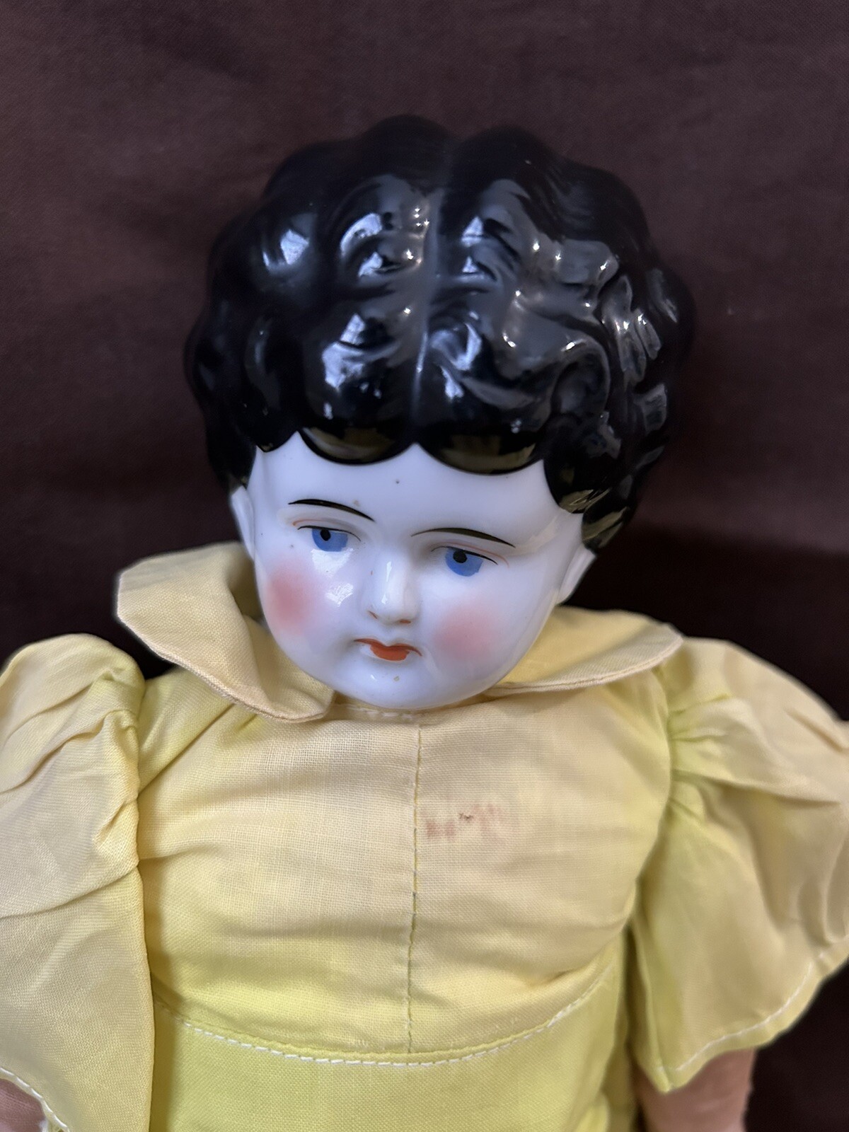 18” Antique China Head Doll Original Body 1890s eBay