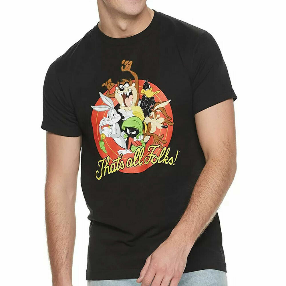 LOONEY TUNES That's All Folks Tシャツ Amazon.com: Looney Tunes 