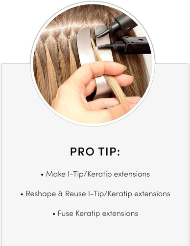 Pro Fusion Tool by The Hair Shop - Keratin Glue Wand for K Tip Hair Extension - Picture 13 of 16