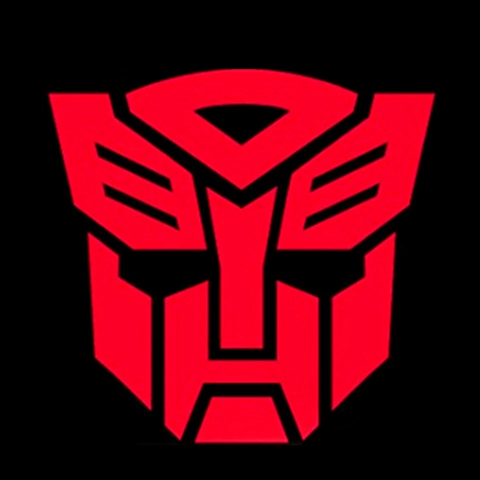 1x Red Transformers Autobot Laser Projector Ghost Shadow LED Motorcycle Light — 第 2/4 张图片