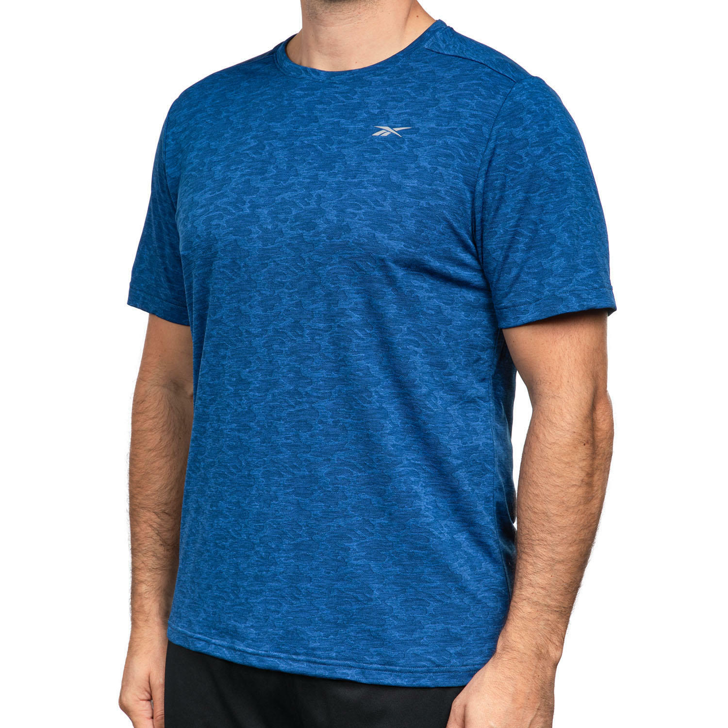 REEBOK Speedwick Turkish Sea Blue Sport Performance T-Shirt 2XL for sale  online