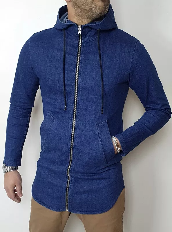 Parka jeans uomo sale