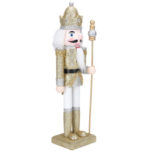 Nutcracker Puppets Ornaments Toddler Soldier Figures Traditional - Picture 2 of 12