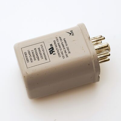 KR11AGE-120 Electromechanical Relay 120VAC 12A Socket General Purpose #705327