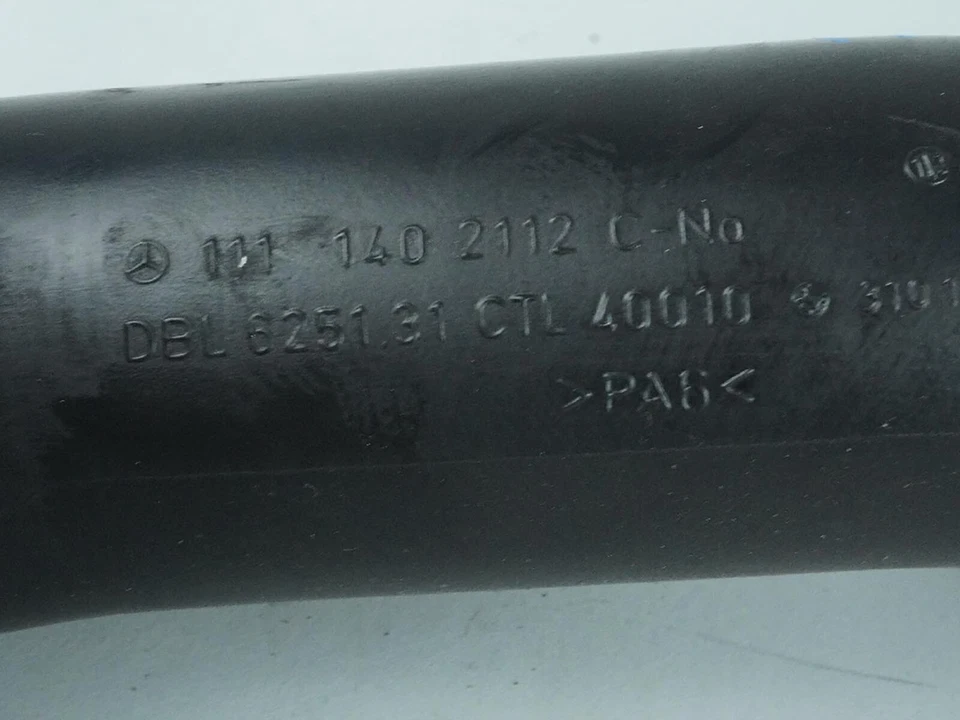 Mangueira de admissão 1997 - 2000 Mercedes Benz R170 Slk230 Supercharger 1111402112 fabricante de equipamento original - Imagem 4 de 4