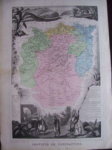 Carte Province de Constantine - Imagen 2 de 2