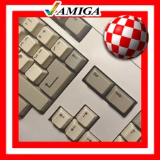 COMMODORE AMIGA 500 (Amiga 500 Plus) KEYBOARD REPLACEMENT KEY CAPS