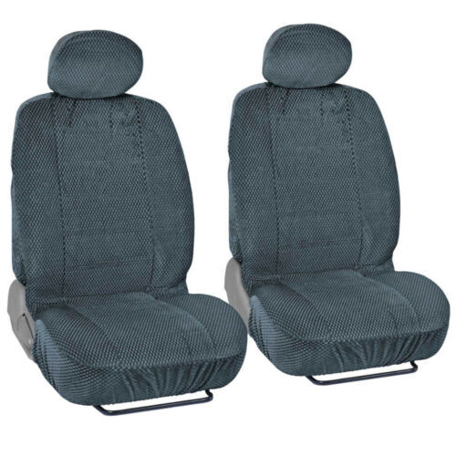 Scottsdale a cuadros gruesas y suaves cubiertas delanteras del asiento del coche para furgonetas SUV automáticas - 4pc - Imagen 26 de 40