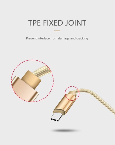 1M 2M 3M USB Quick Data Charger Charging Cable for iPhone 11 13 Android Type-C - Picture 4 of 20
