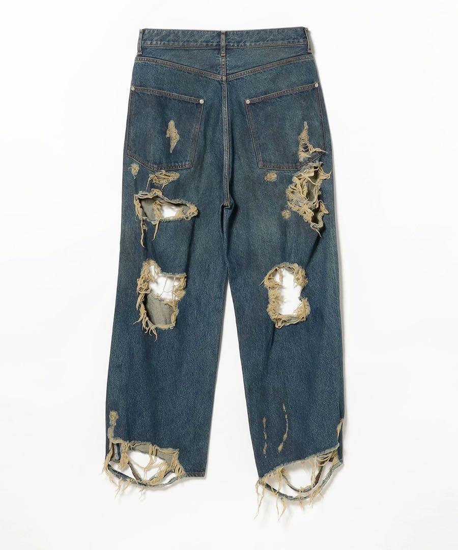 BEAMS Future Archive Baggy Fit Denim Crush XL - with Tags | eBay BEAMS Future Archive Baggy Fit Denim Crush XL - with Tags | eBay