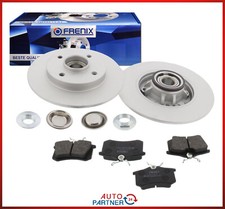Bremsscheiben beschichtet Beläge HA für Citroen C4 DS4 Peugeot 308 ABS Radlager