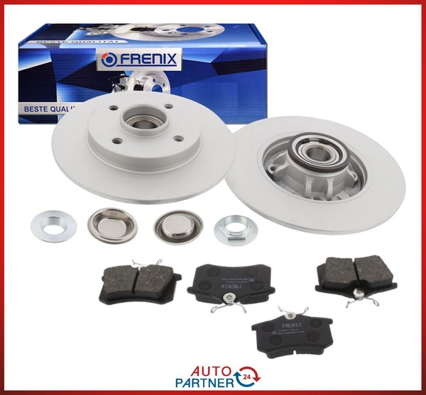 Bremsscheiben Beschichtet BeläGe HA FüR Citroen C4 DS4 Peugeot 308 ABS Radlager-image