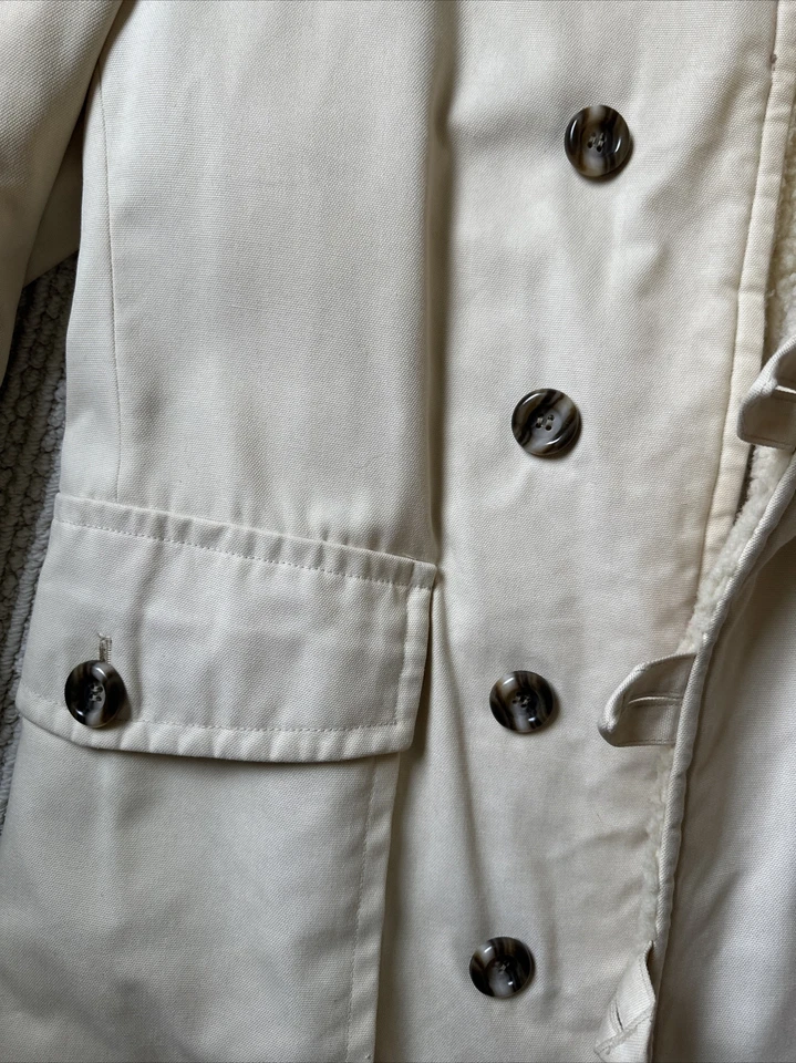 Abrigo Neiman Marcus Completamente Forrado L De Colección Raro Foto 3 de 4