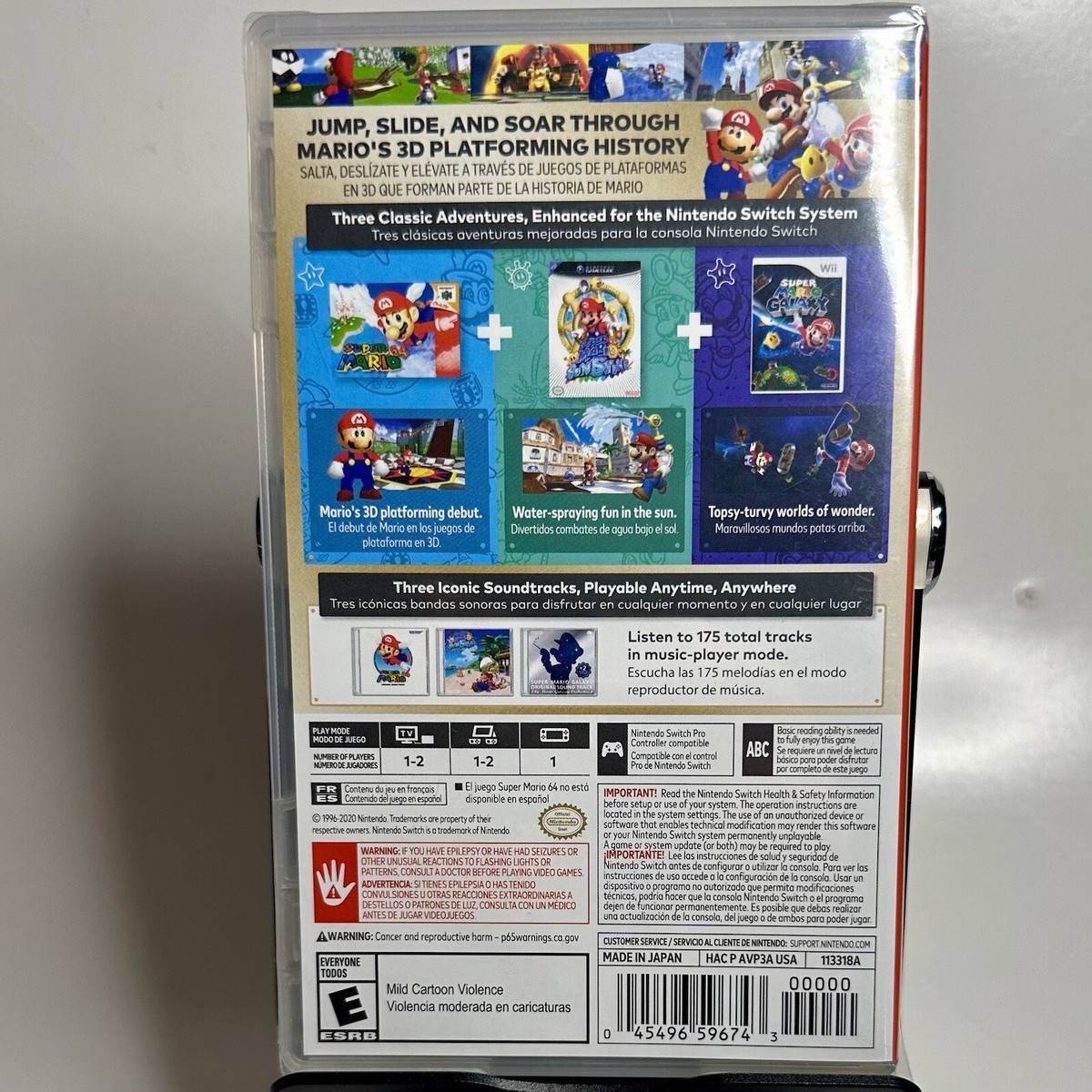 Switch スーパーマリオ3Dコレクション DISCONTINUED Super Mario 3D All-Stars - Nintendo Switch (Sealed