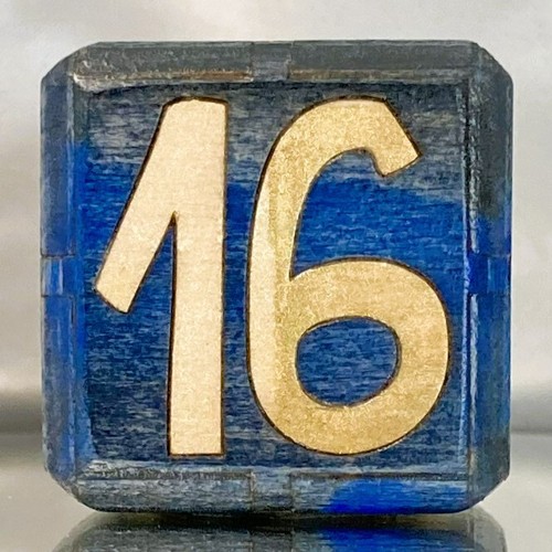 Sagittarius - Inspired by the Zodiac - Backgammon Doubling Cube 36mm - Picture 5 of 9