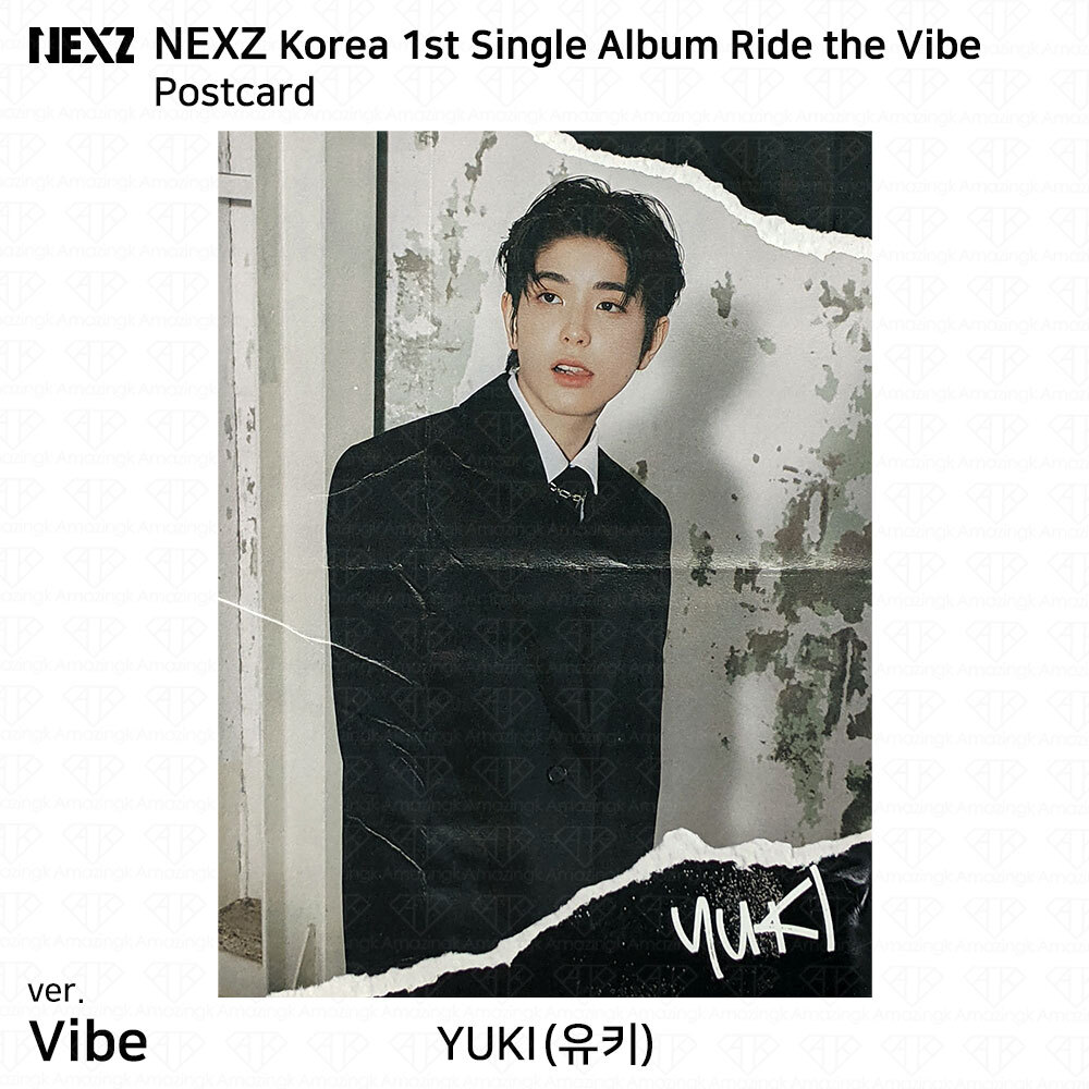 NEXZ Korea 1st Single Album Ride the Vibe Official Photocard NEXZ Korea 1st Single Album Ride the Vibe Official Photocard