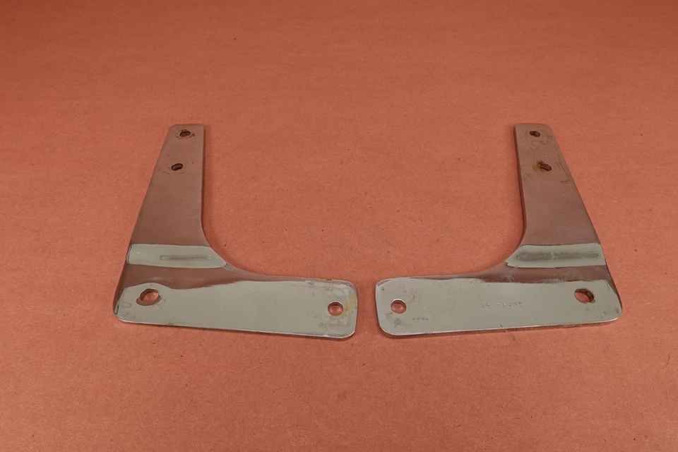 2000-2007 Honda Shadow Sabre VT1100 VT1100C2 Chrome Sissy Bar Backrest Supports - Image 4 of 4