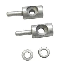 Aluminum Hinge Pin Kit 3/8" Dia. for Continuous Hinge Framed Shower Enclosure