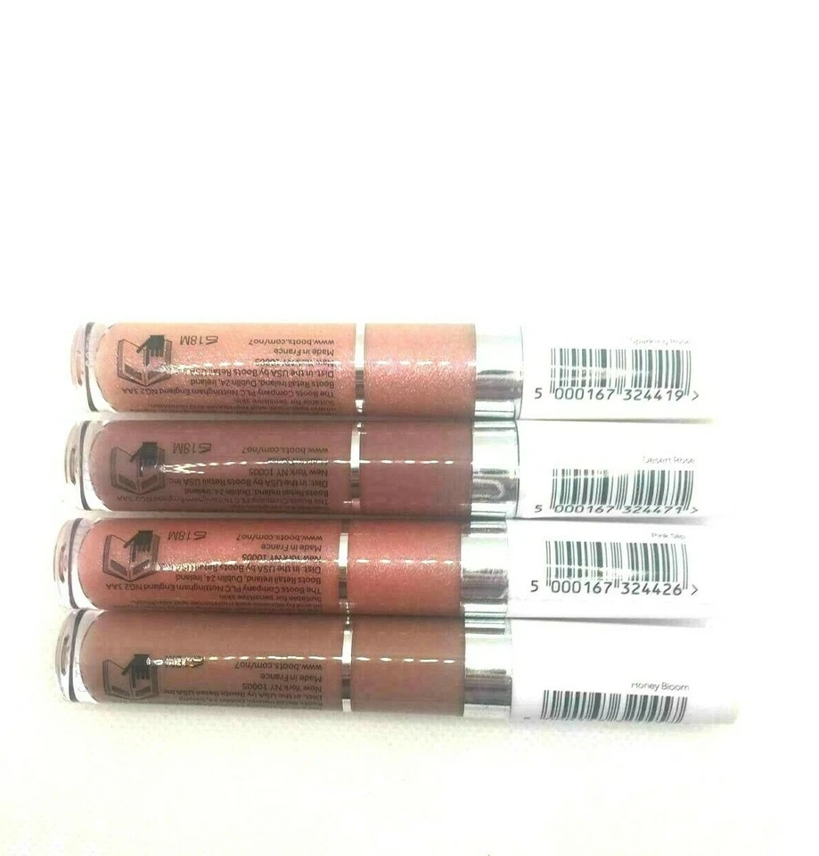 No7 high shine lip gloss 8 ml white lid choose shade: