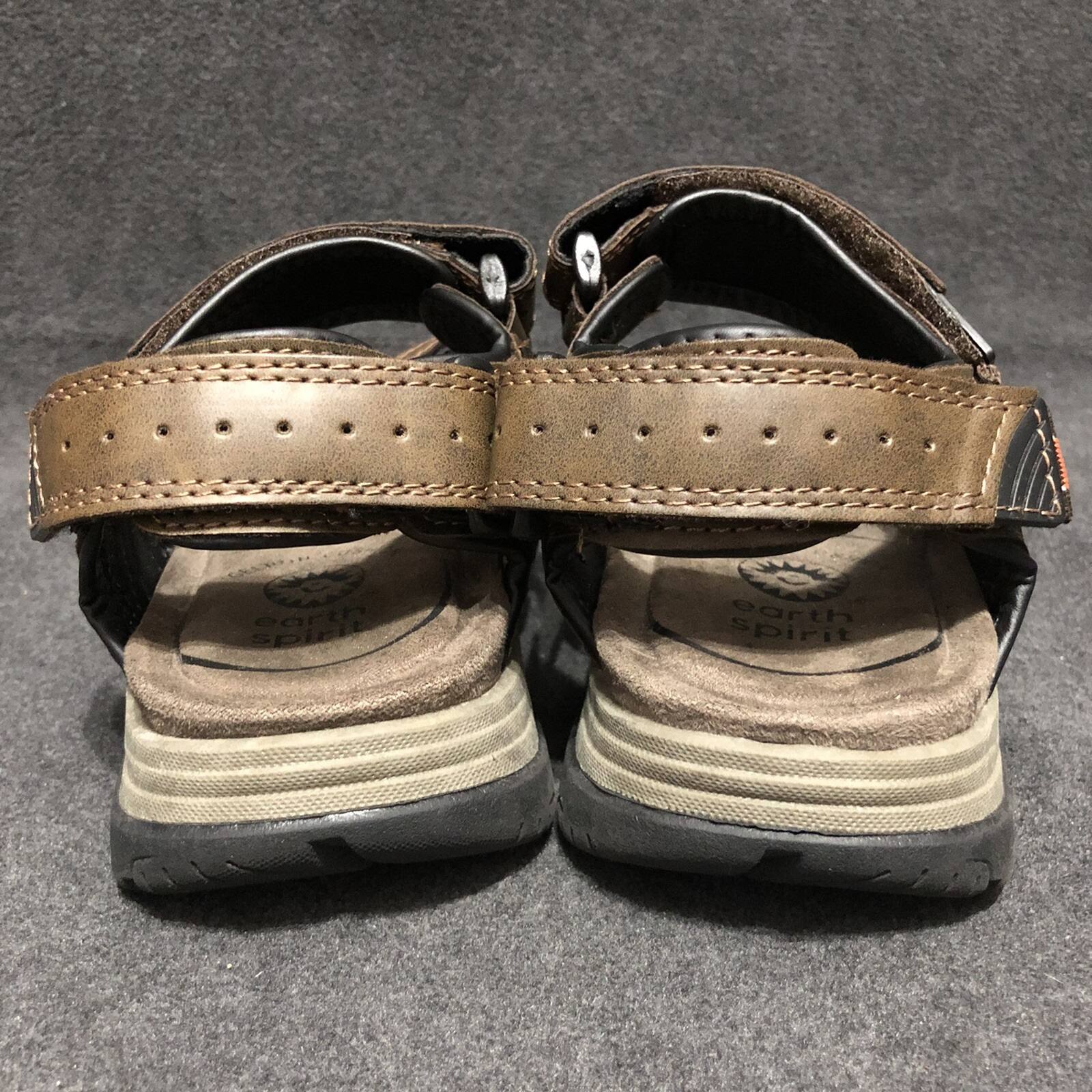 Earth Spirit Gelron Cushion Mens Sandals Size 7 Brown… Gem