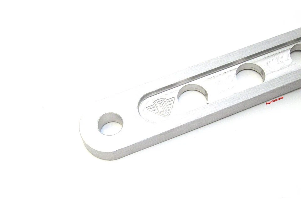 Correa de freno trasera para máquina Joker - plateada - Honda CB350 CB400F CB550 CB750 Foto 2 de 4