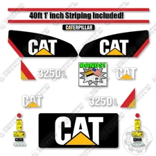 Fits Caterpillar 325D L Decal Kit Excavator - 7 YEAR OUTDOOR 3M VINYL!