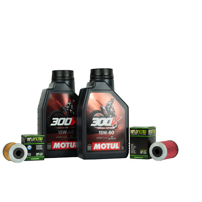 Ölwechselset Öl Ölfilter Motul 300V 15w60 Für: KTM 690 Enduro / SMC R ab 12