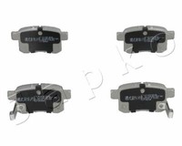 Japko BremsbeläGe Bremsbelegsatz Hinten Passend FüR Honda Accord Viii