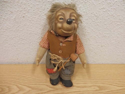 50er Jahre Mecki Micki 728B Steiff Hör Zu TV True Vintage 26 cm - Bild 4 von 4
