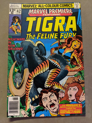 Marvel Premiere #42, Tigra the Feline Fury, 1978.