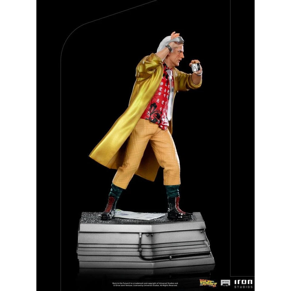 Iron Studios - BTTF 2 - Doc Brown Back to the Future Part II - BDS Art Scale - Photo 2/4