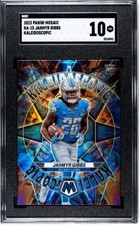 2023 Panini Mosaic Jahmyr Gibbs RC Kaleidoscopic Prizm CASE HIT SGC 10 GEM MT