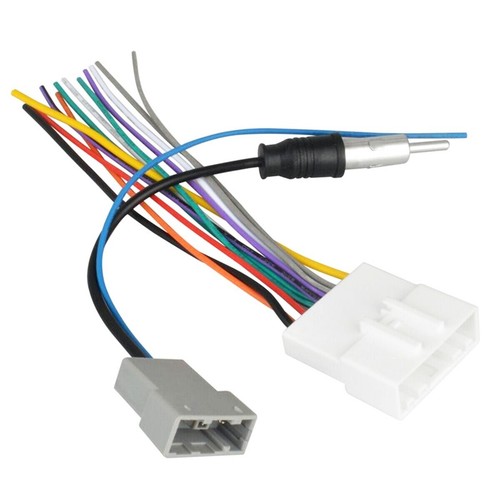 70-755 Car Stereo Wiring Harness Adapter CD Radio Cable Plugs For Nissan Subaru - Picture 2 of 10