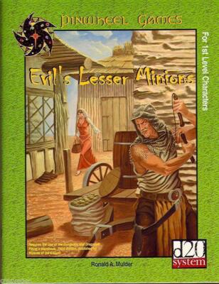 D&D 3rd ed Evil's Lesser Minions - D20 Pinwheel Games Play Copy
