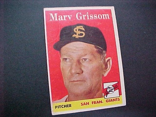 9 1958 Topps Cards SF Giants Mike McCormick Error Card Monzant Miller Virgil!!! - Picture 3 of 10