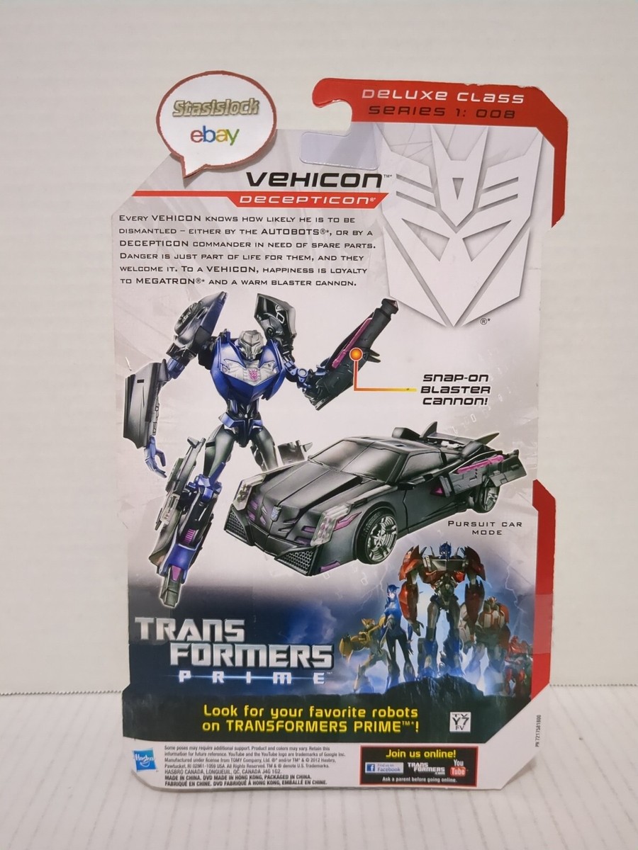 Transformers Prime Robots in Disguise RID Deluxe Class Vehicon | eBay
