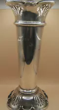 Birmingham 1903Large Sterling Silver Vase (poss Mappin & Webb) Unweighted 247gms