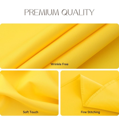Round Waterproof Tablecloth Stain Resistant Washable Table Cloths Wrinkle Fre... - Picture 4 of 7