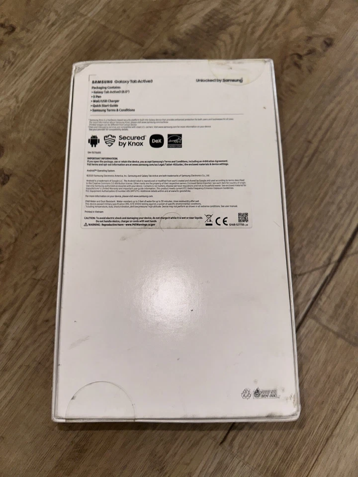 NEW SAMSUNG Galaxy Tab Active3 8" Rugged Tablet 64GB T-Mobile, sm-t577u/ds Black - Image 2 of 4