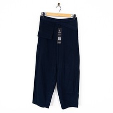 Elemente Clemente Rifu Hose Gr. 1 UK 10 NEU dunkelblau Baumwolle