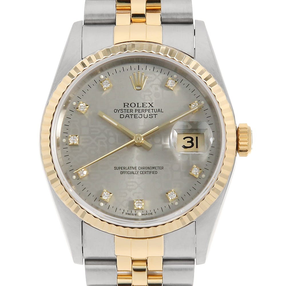 computer Silver hand... Datejust Print Diamond second ROLEX 10P S 16233G Number - VintageWatches.PK computer Silver hand... Datejust Print Diamond second ROLEX 10P S 16233G Number - vintagewatches.pk
